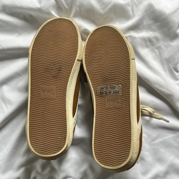 Madewell Sidewalk Low-Top In Suede And Sherpa Fits Women’ 8 - Picture 5 of 5